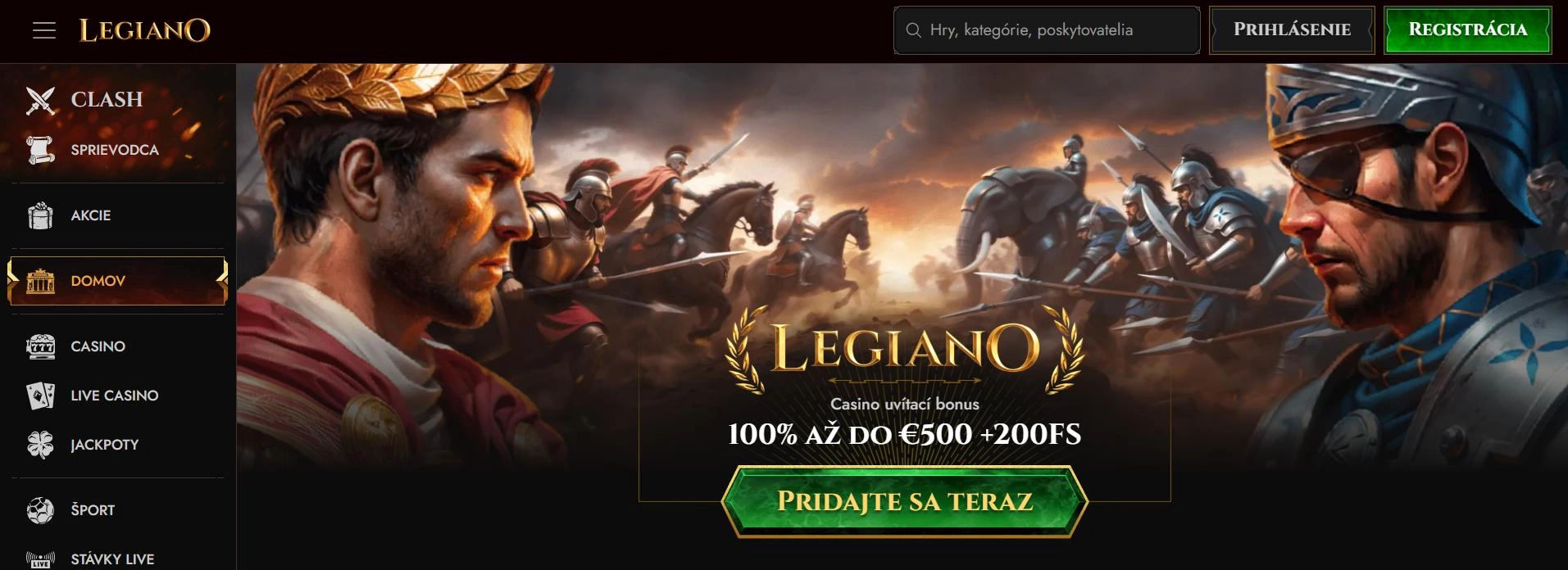 Legiano Online Casino Legiano Casino